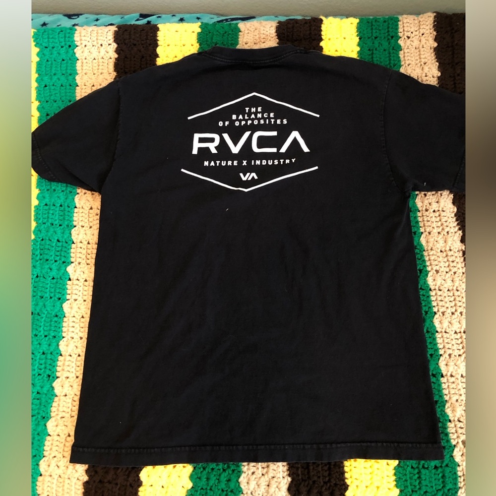 RVCA Black t-shirt mens large